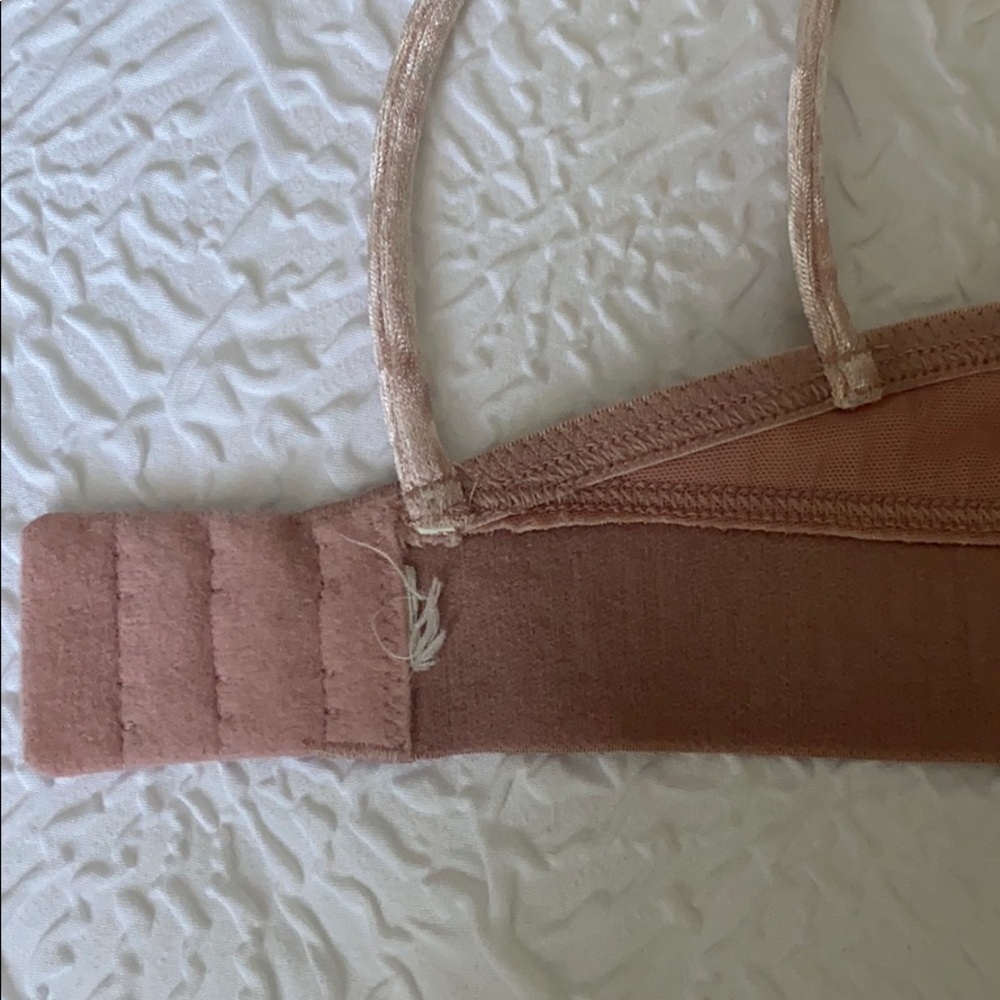 VS PINK Velvet Bralette - Picture 3 of 4